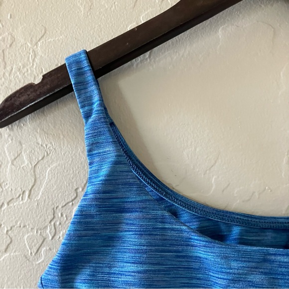 Outdoor Voices Heathered Blue Active Top Sports Bra Size Small - Picture 5 of 10